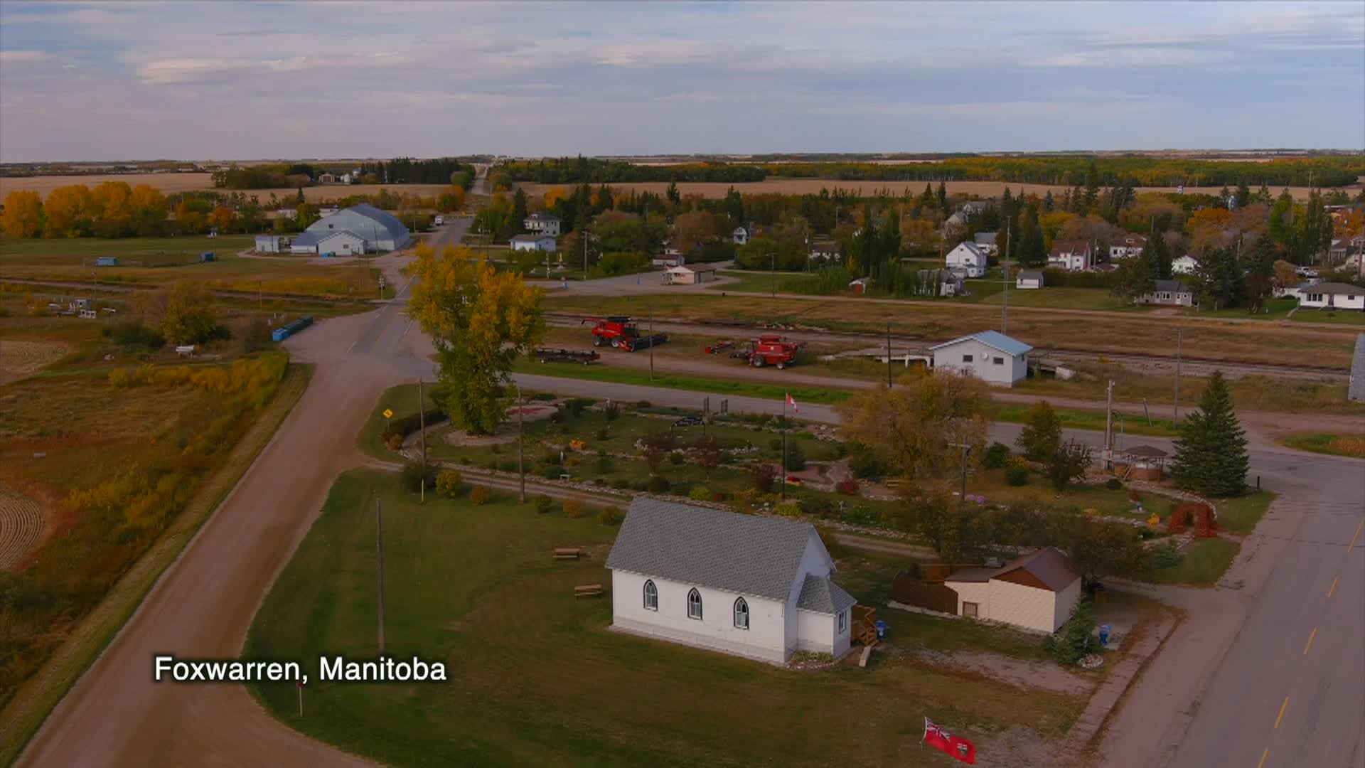 Foxwarren from Above