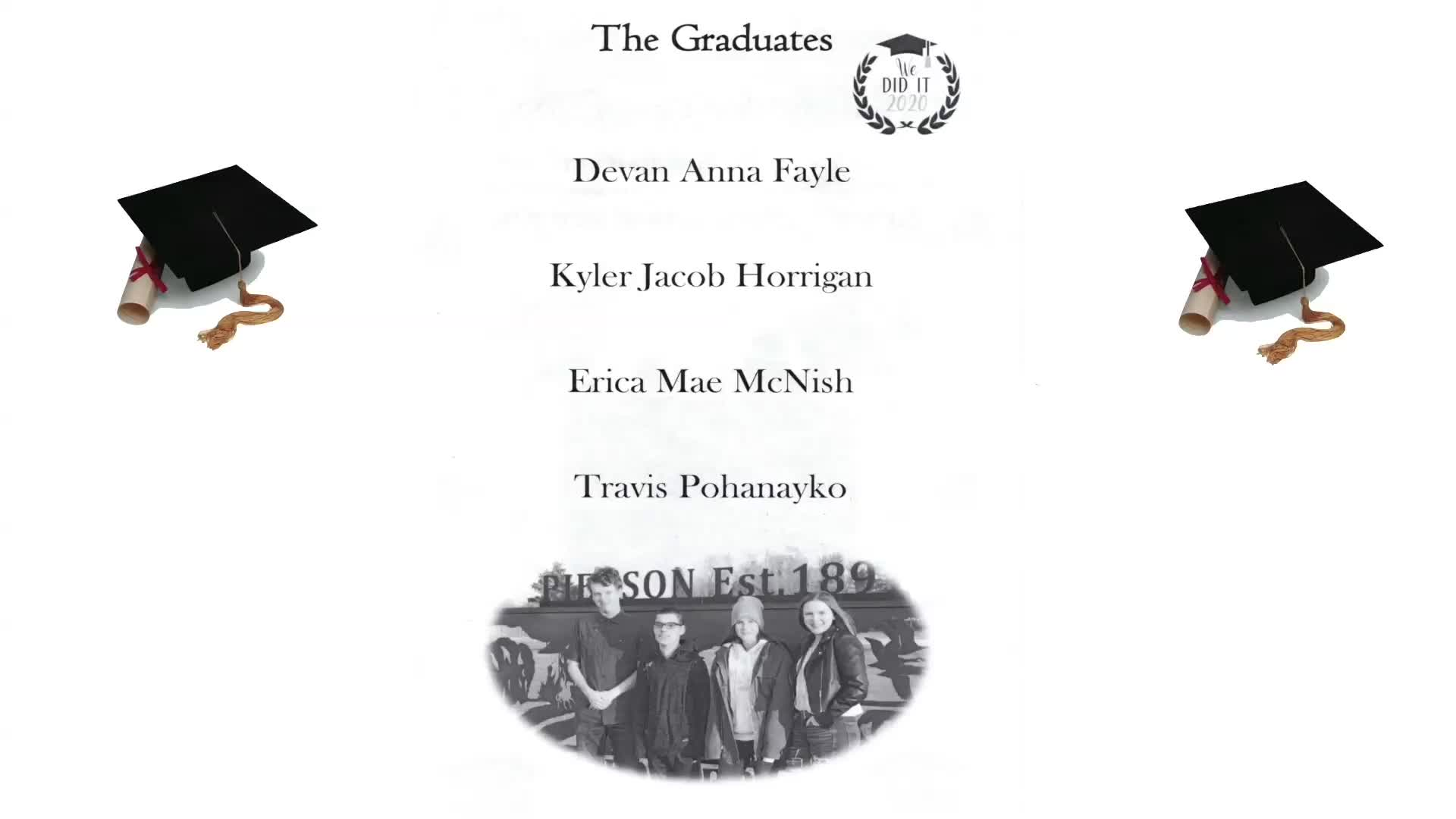 Thumbnail image for Melita -  Pierson Graduation June 17 2020