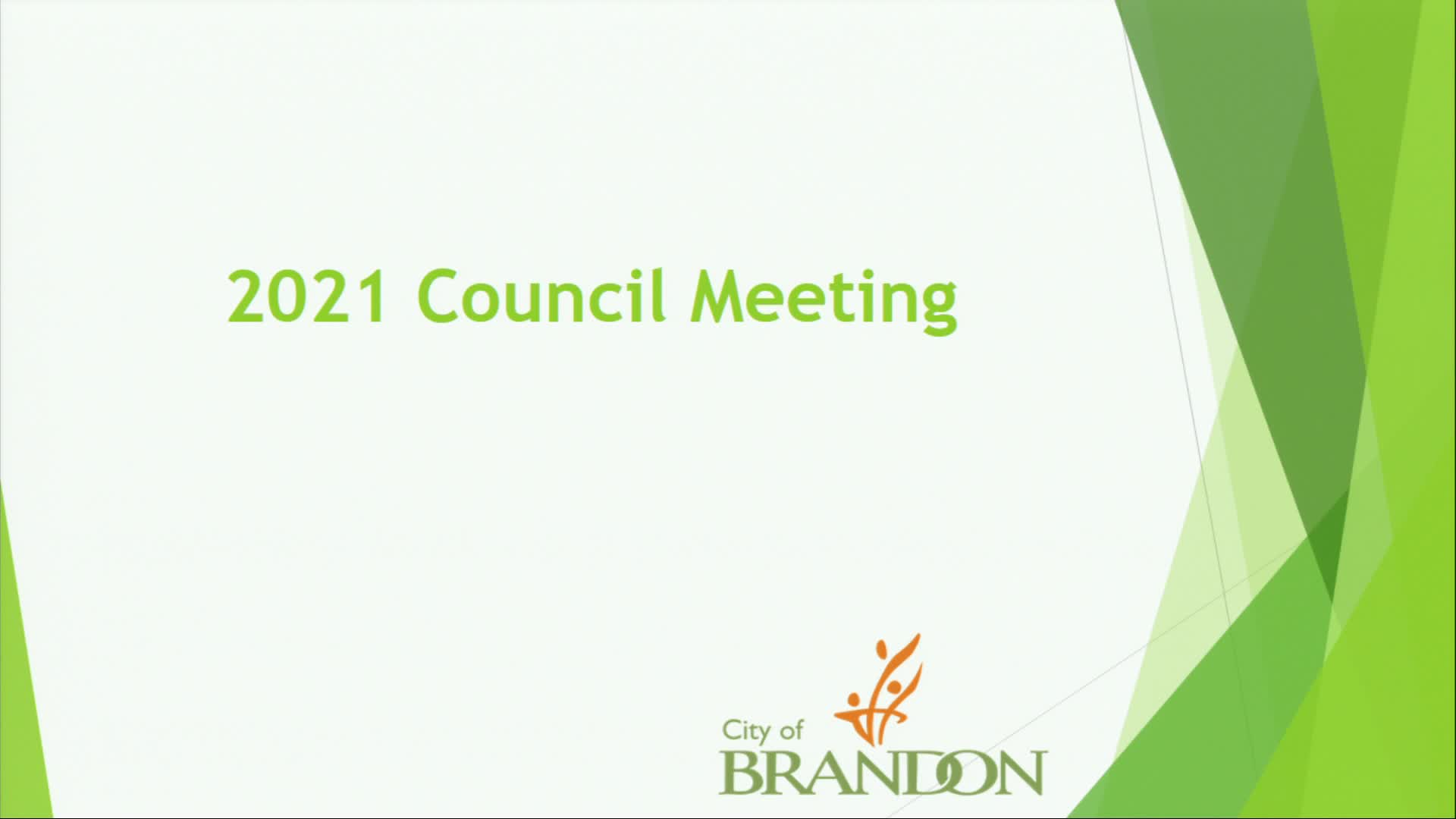 Thumbnail image for Brandon City Council Meeting 15March2021