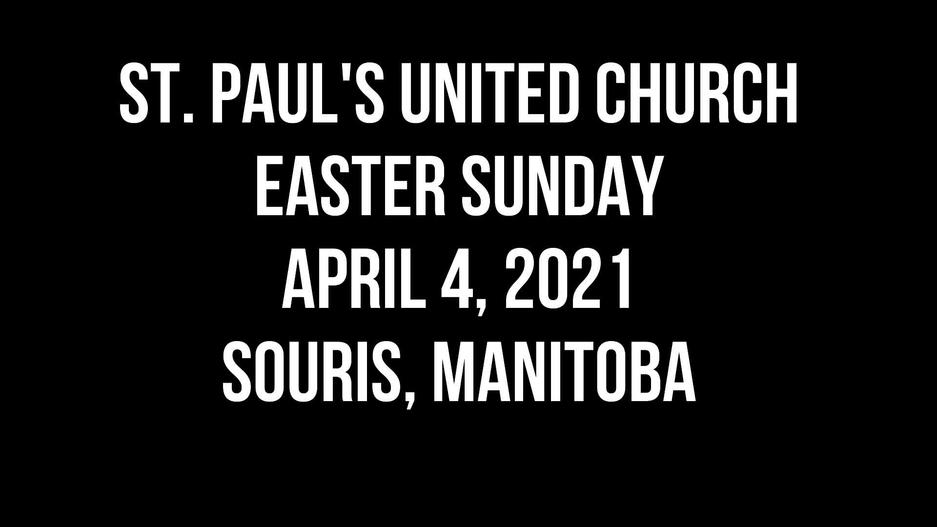 Thumbnail image for Sour-St. Paul's United Church-Apr 4 2021