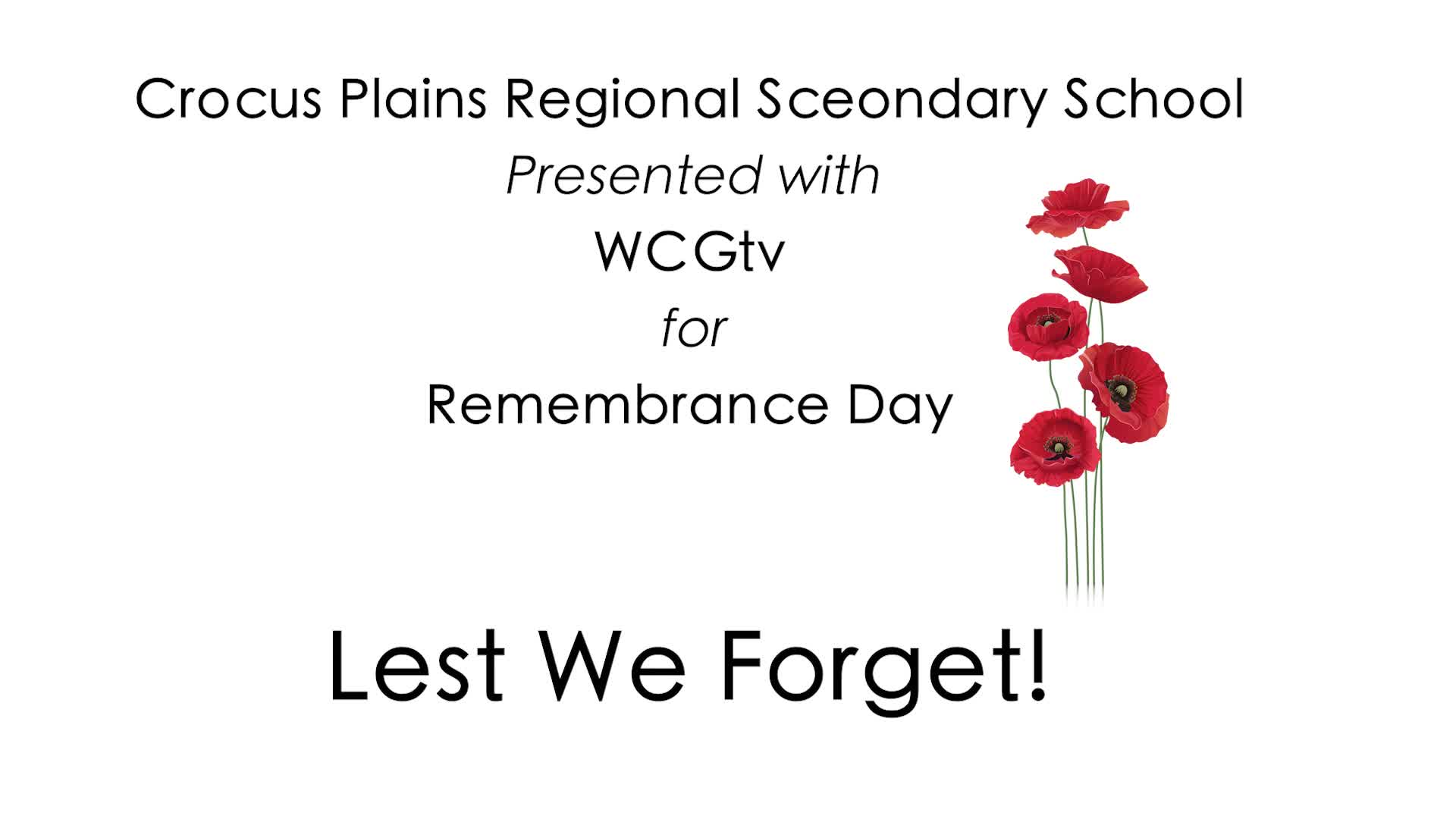 Thumbnail image for Filler_Crocus Plains Remembrance Day Band 2