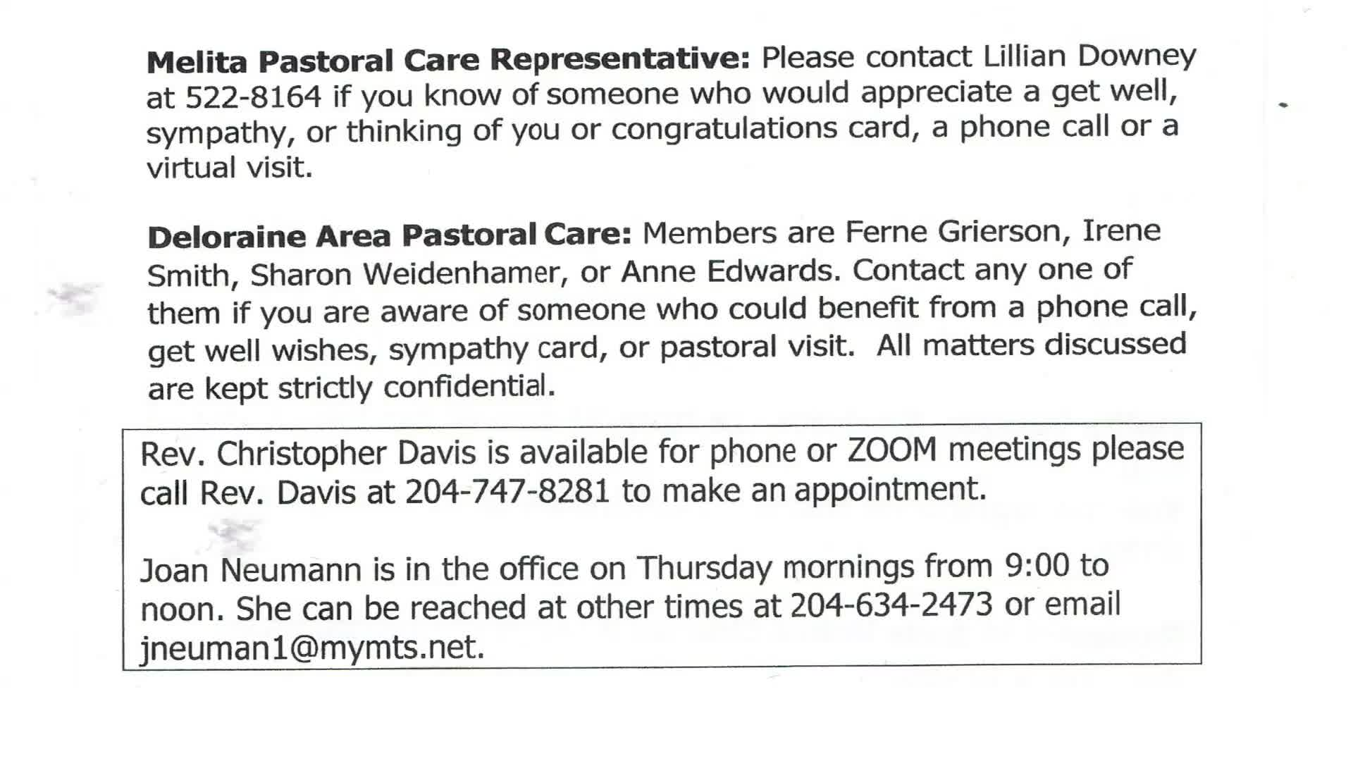 Thumbnail image for Melita United Church Oct 17 2021