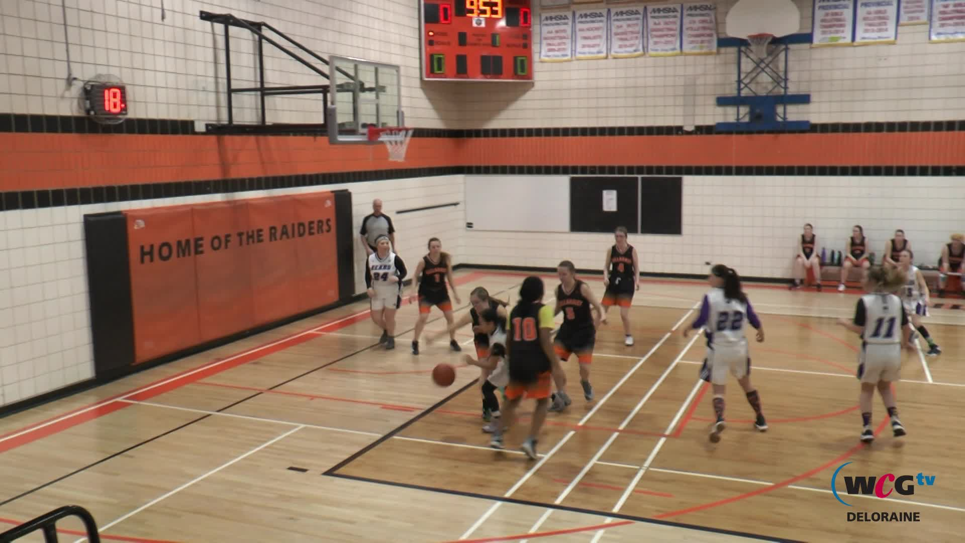 Thumbnail image for Delo - Varsity Girls Basketball Febuary 8th 2022 KIllarney Raiders VS Virden Bears