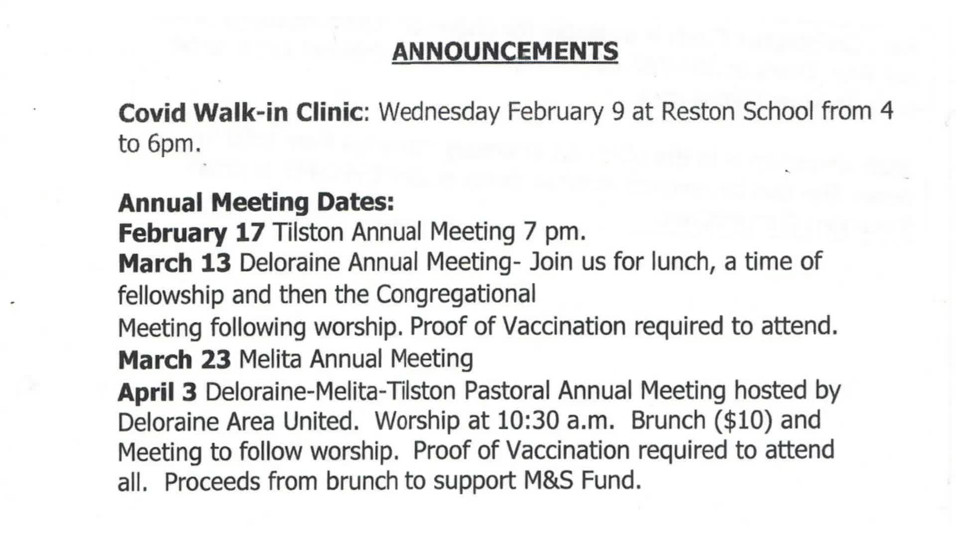 Thumbnail image for Melita United Church Feb 6 2022