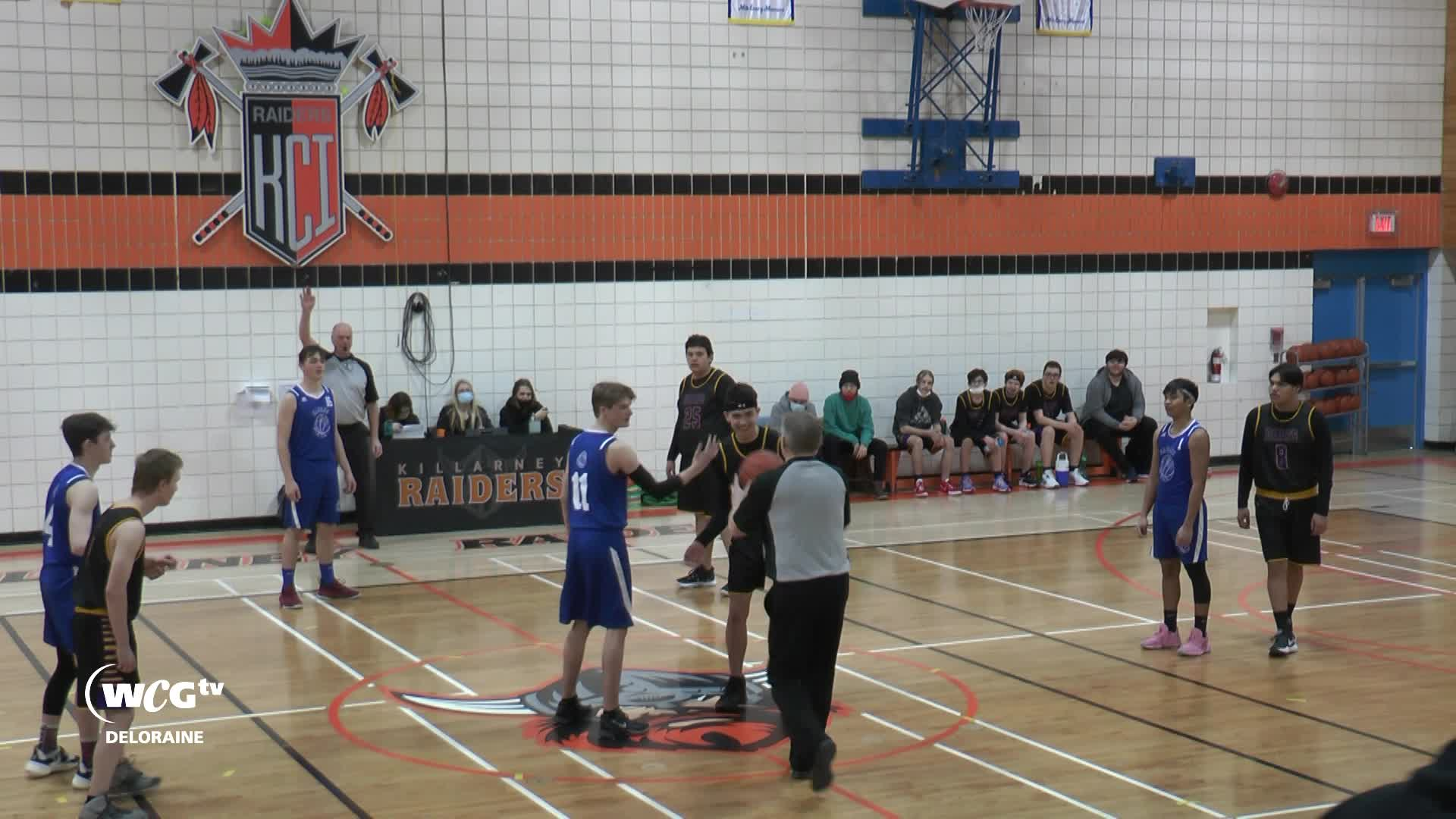 Thumbnail image for Delo - Virden VS Souris Sabres Varsity Boys BasketBall March 3rd 2022