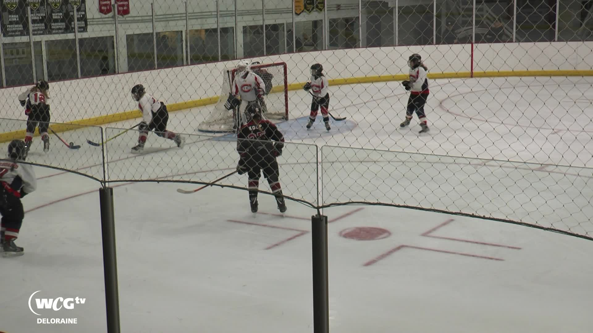 Thumbnail image for Delo - Elkhorn Canadians VS Virden Oil Capitals Female U11 A Hockey Provincials Febuary 27th 2022