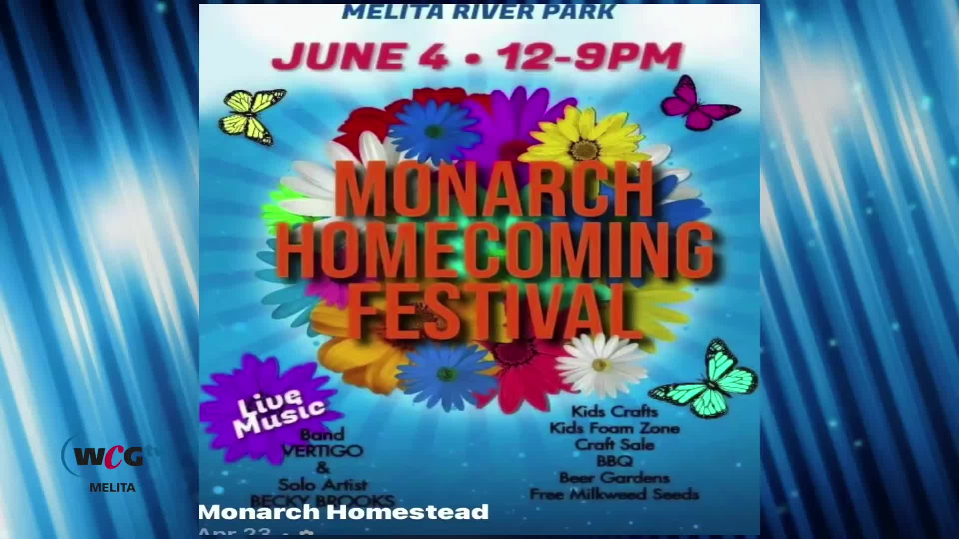 Thumbnail image for Mel Monarch Homestead Festival June 4 2022