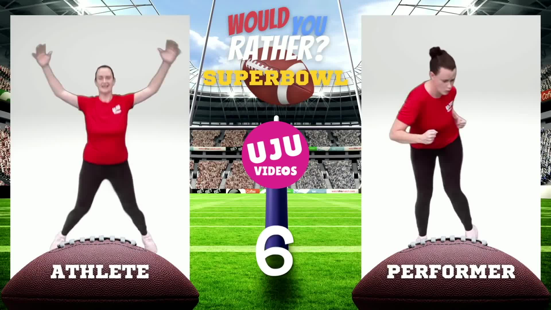 Thumbnail image for Filler-UJU-Brain Break - SUPERBOWL Would You Rather