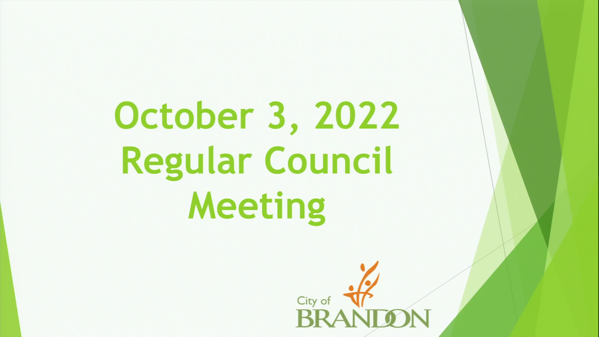 Thumbnail image for City of Brandon Council Meeting_Oct 3_2022 (Live)