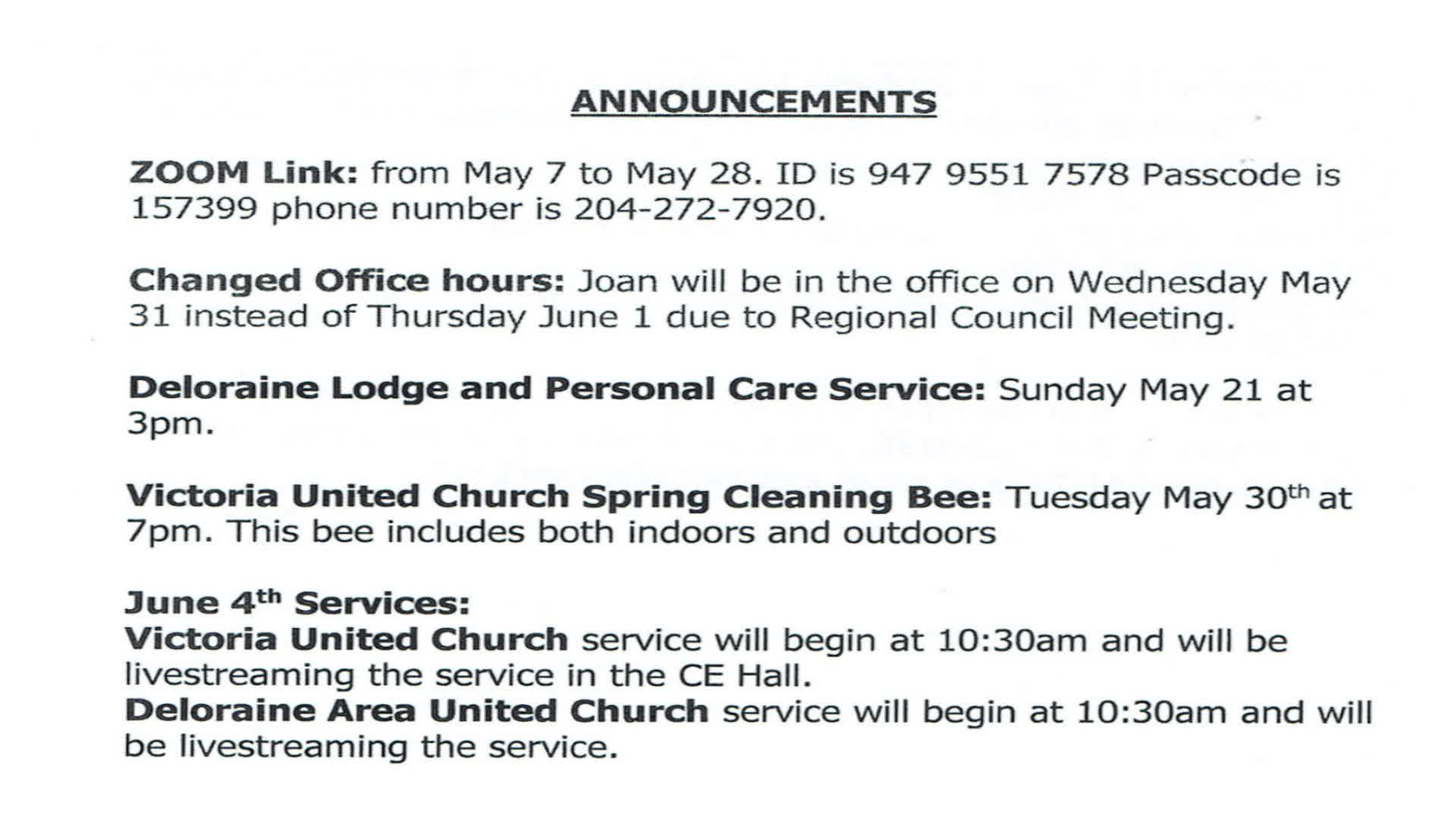 Thumbnail image for Melita United Church May 28 2023
