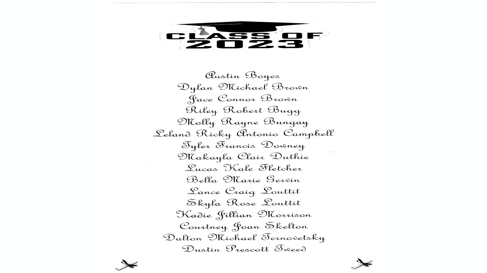 Thumbnail image for Melita Graduation June 24 2023