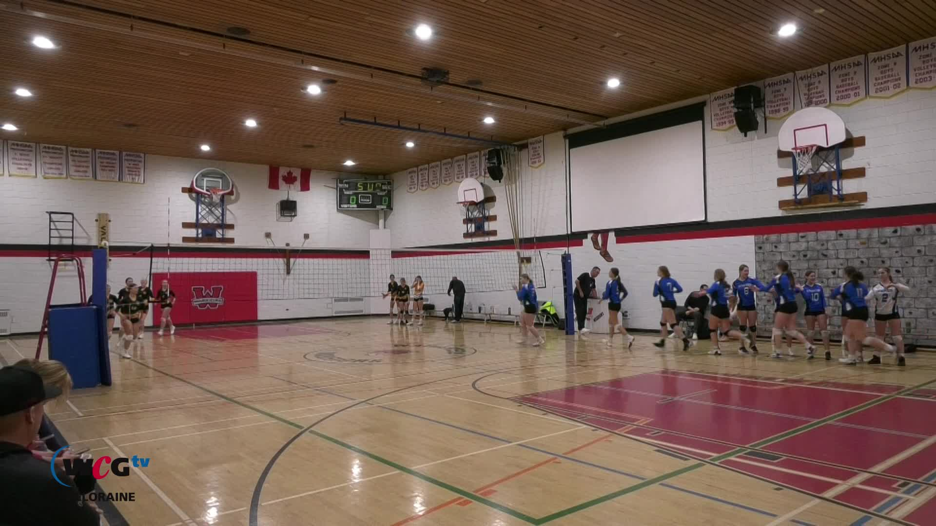 Thumbnail image for Souris Sabres VS Restion Tigers  Varisty Girls Vollyball Oct 5th 2023