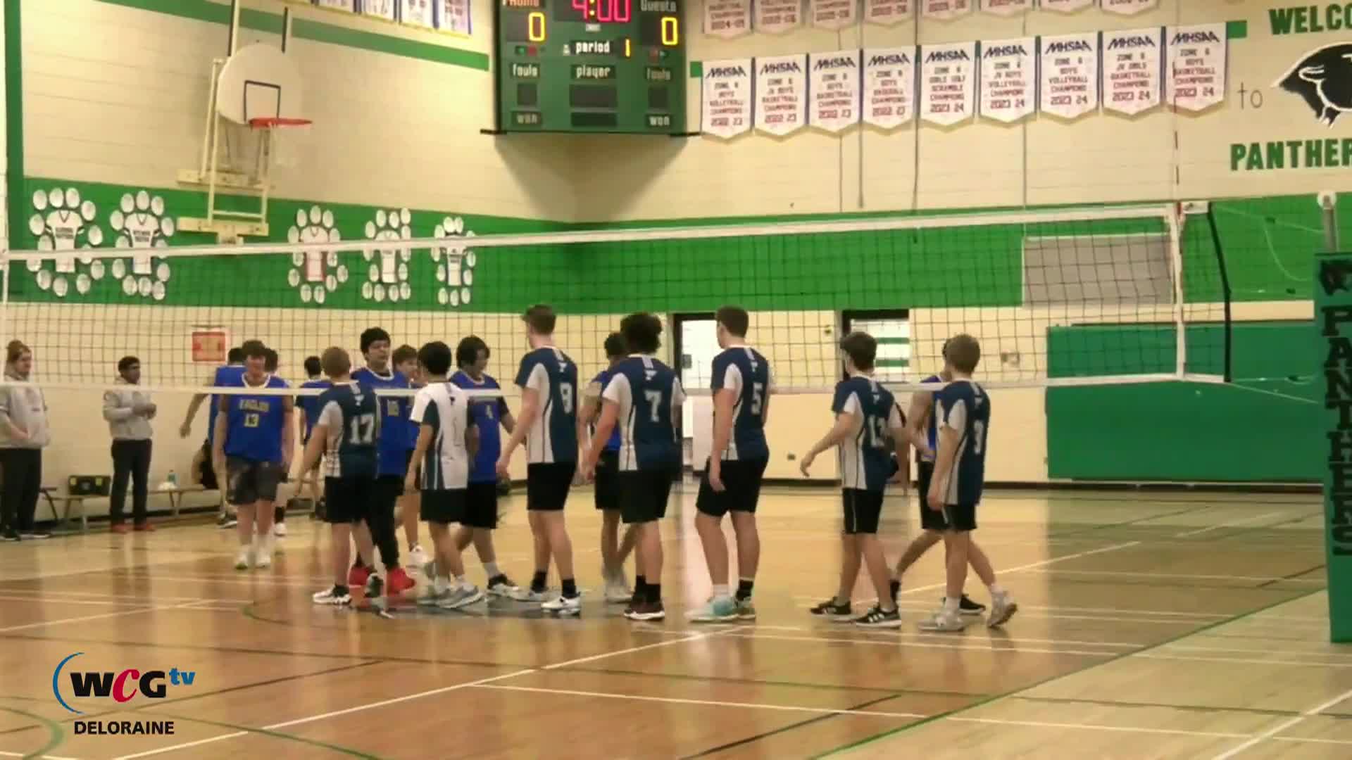 Thumbnail image for (1) Varsity Boys Peovincial A Volleyball Nov 29th 2024 MCI VS Mel Johson