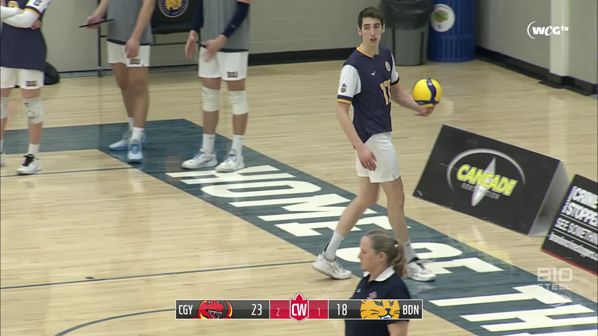 Thumbnail image for Volleyball-Brandon University Bobcats vs University of Calgary Dinos Mens Game (Live)_Jan 31_2025